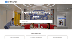 Desktop Screenshot of help.edmunds.com